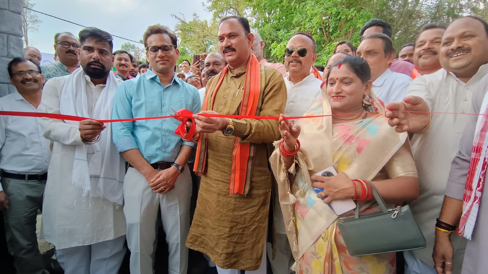 गोंडवाना मरीन फॉसिल्स पार्क का लोकार्पण समारोह भव्यता के साथ सम्पन्न.जिले की ऐतिहासिक धरती पर 29 करोड़ वर्ष पुरानी जीवाश्म हमारे क्षेत्र के लिए है गौरवान्वित…श्याम बिहारी जायसवाल