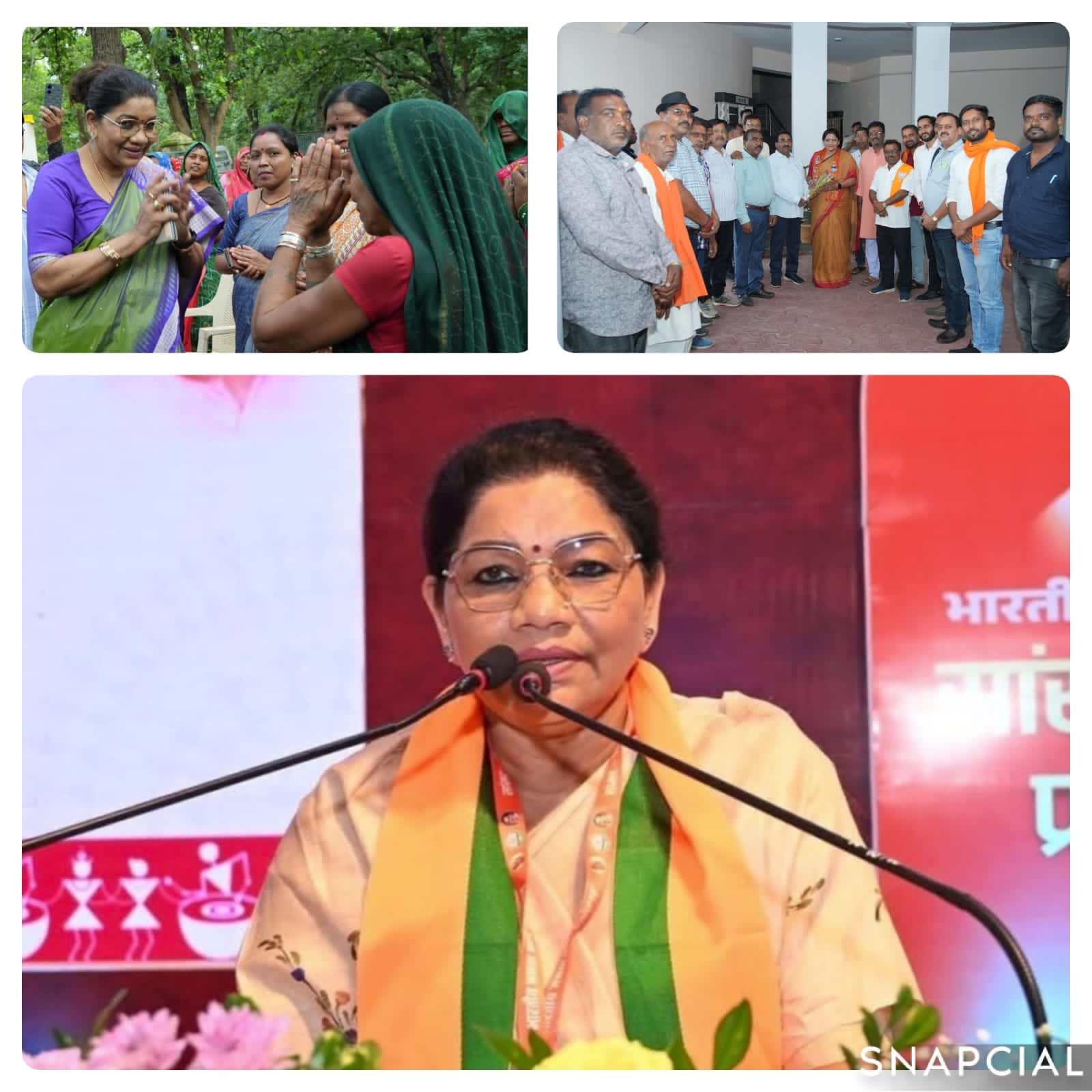 विकास और जन कल्याण के भागीदार क्षेत्र की जनता और कार्यकर्ताओं के सहयोग से अनवरत जारी रहेगा क्षेत्र का विकास – रेणुका सिंह